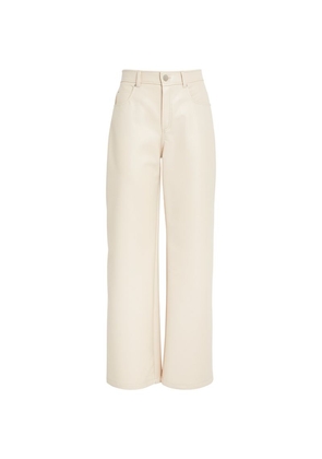 Max & Co. Faux Leather Trousers