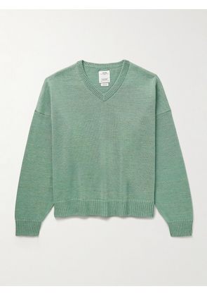 Visvim - Selmer Wool and Linen-Blend Sweater - Men - Green - 1