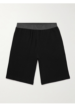 Paul Smith - Slim-Fit Cotton and Modal-Blend Jersey Shorts - Men - Black - S