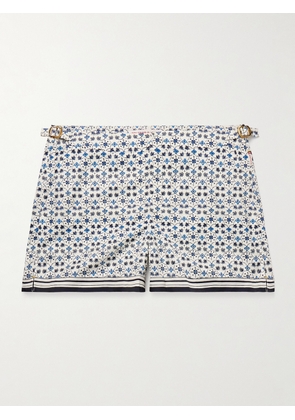 Orlebar Brown - Setter Fiore Straight-Leg Mid-Length Printed Swim Shorts - Men - White - UK/US 28