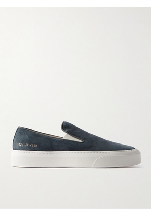 Common Projects - Suede Slip-On Sneakers - Men - Blue - EU 40