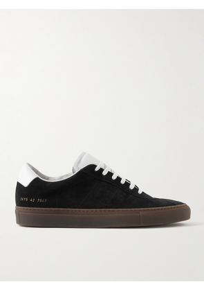 Common Projects - Tennis 70 Leather-Trimmed Suede Sneakers - Men - Black - EU 40