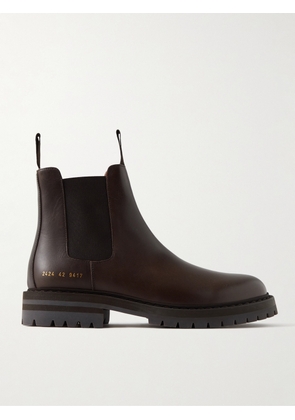 Common Projects - Leather Chelsea Boots - Men - Brown - EU 40