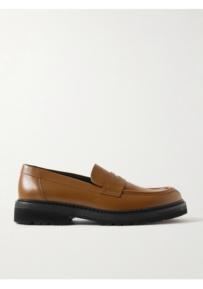 VINNY's - Richee Leather Penny Loafers - Men - Brown - EU 40