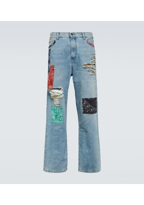 Alanui The Twelve Signs straight jeans