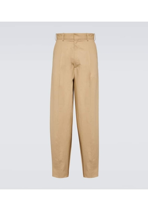 Loewe Paula's Ibiza cotton twill wide-leg pants