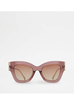 Tod's - Cat-eye Sunglasses, PINK,  - Sunglasses