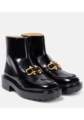 Bottega Veneta Monsieur leather ankle boots