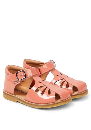 Petit Nord Butterfly patent leather sandals