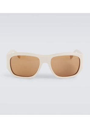 Fendi Logo square sunglasses