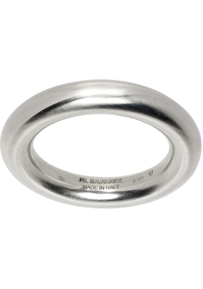 Jil Sander Silver Band Ring