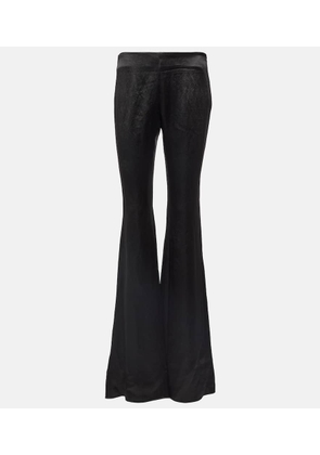 Ann Demeulemeester Low-rise flared pants