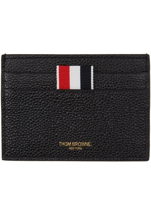 Thom Browne Black Double Sided Card Holder