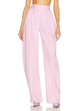 THE ATTICO Gary Long Pant in Sugar Pink - Pink. Size 36 (also in ).