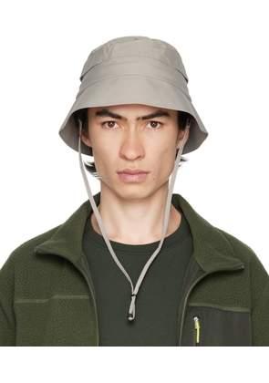 Norse Projects ARKTISK Taupe Waterproof Bucket Hat