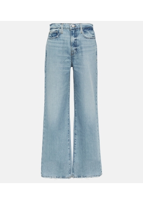 Frame Le Jane high-rise wide-leg jeans