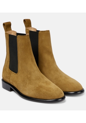 Isabel Marant Galna suede Chelsea boots