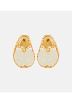 Zimmermann Crystal Pebble gold-plated earrings