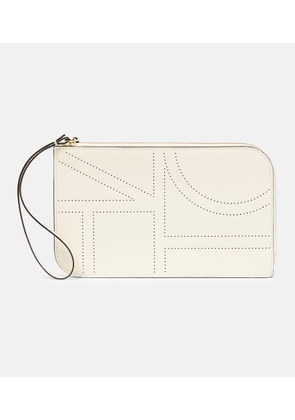 Toteme Monogram leather pouch