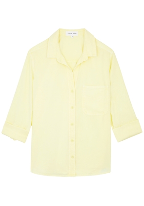 Bella Dahl Tencel Shirt - Yellow - L (UK14 / L)