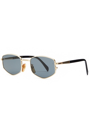 DB Eyewear BY David Beckham Rectangle-frame Sunglasses - Black