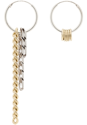 Justine Clenquet Silver Jane Earrings