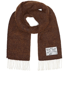 Acne Studios Scarf in Almond Brown - Brown. Size all.