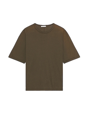 The Row Steven Top in Grey Taupe - Taupe. Size M (also in S, XL).