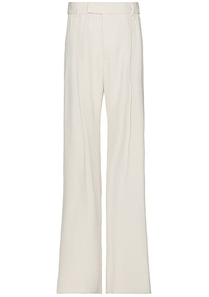 Amiri Double Pleated Pant in Summer Sand - Nude. Size 52 (also in 46, 48, 50).