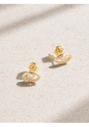 Melissa Joy Manning - Wink 14-karat Recycled Gold Diamond Earrings - One size