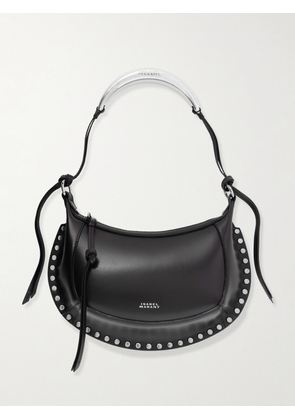 Isabel Marant - Oskan Moon Studded Leather Shoulder Bag - Black - One size