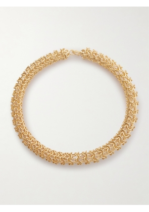 Bottega Veneta - Crochet Gold-tone Necklace - One size