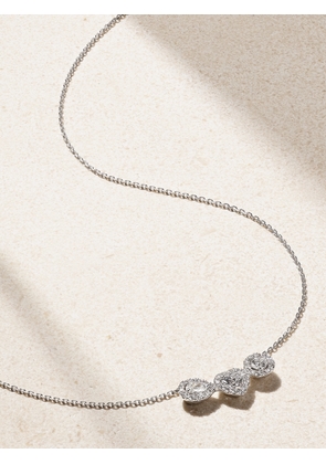 De Beers Jewellers - Aura 18-karat White Gold Diamond Necklace - One size