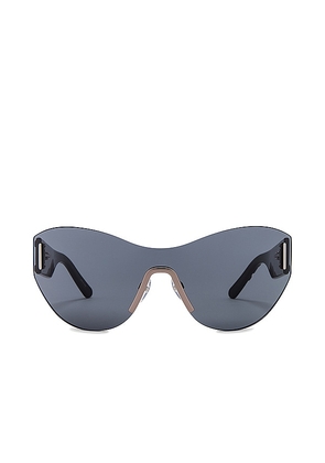 Marc Jacobs Mask Sunglasses in Black.