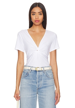 Nation LTD Nation Caprice Twisted Top in White. Size M, S, XL/1X, XS.