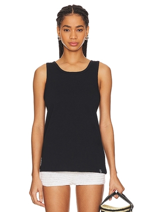 WAO The Relaxed Tank in Black. Size M, S, XL, XS.