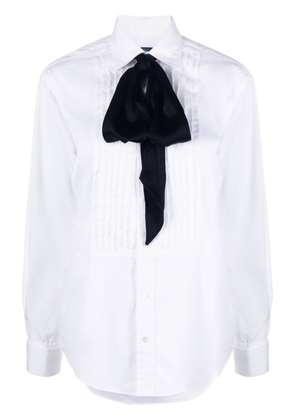 Polo Ralph Lauren Myana pussy-bow shirt - White