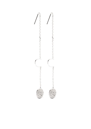 Swarovski Meteora dangle earrings - Silver