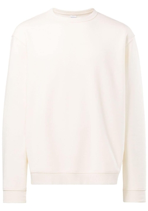 Reebok logo-appliqué fleece sweatshirt - White
