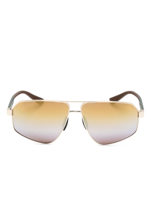 Maui Jim Keawawa pilot-frame sunglasses - Gold