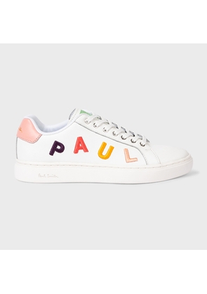 Paul Smith Womens Shoe Lapin White Letters