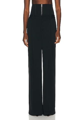 Monse Jersey Bustier Trouser in Black - Black. Size 2 (also in 0, 4, 8).
