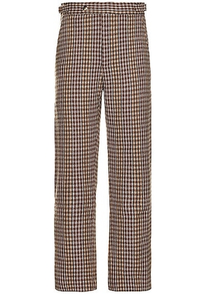 BODE Marston Stripe Trousers in Multi - Brown. Size 34 (also in 30, 32, 36).