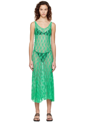 Gimaguas Green Florence Maxi Dress