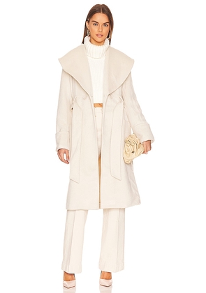 Bardot Cedric Coat in Ivory. Size M, XL.