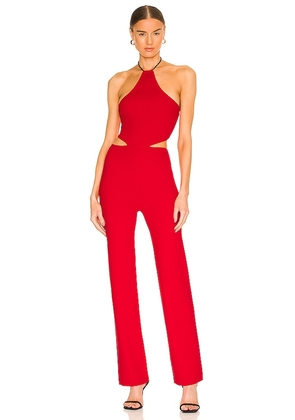 NBD Kylo Jumpsuit in Red. Size XS.