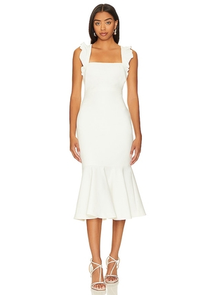 LIKELY Hara Dress in White. Size 8.