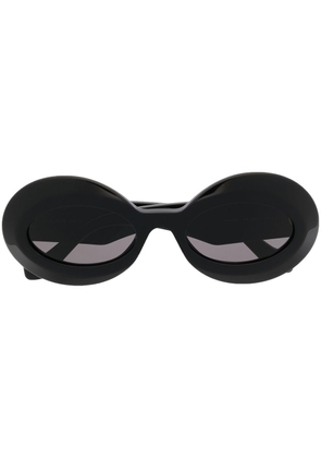 LOEWE EYEWEAR LW40091I oval-frame sunglasses - Black