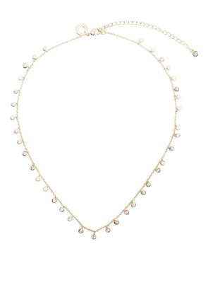 Kenneth Jay Lane crystal-embellished chain necklace - Gold