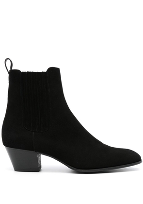 Paul Warmer Naomi 65mm suede boots - Black